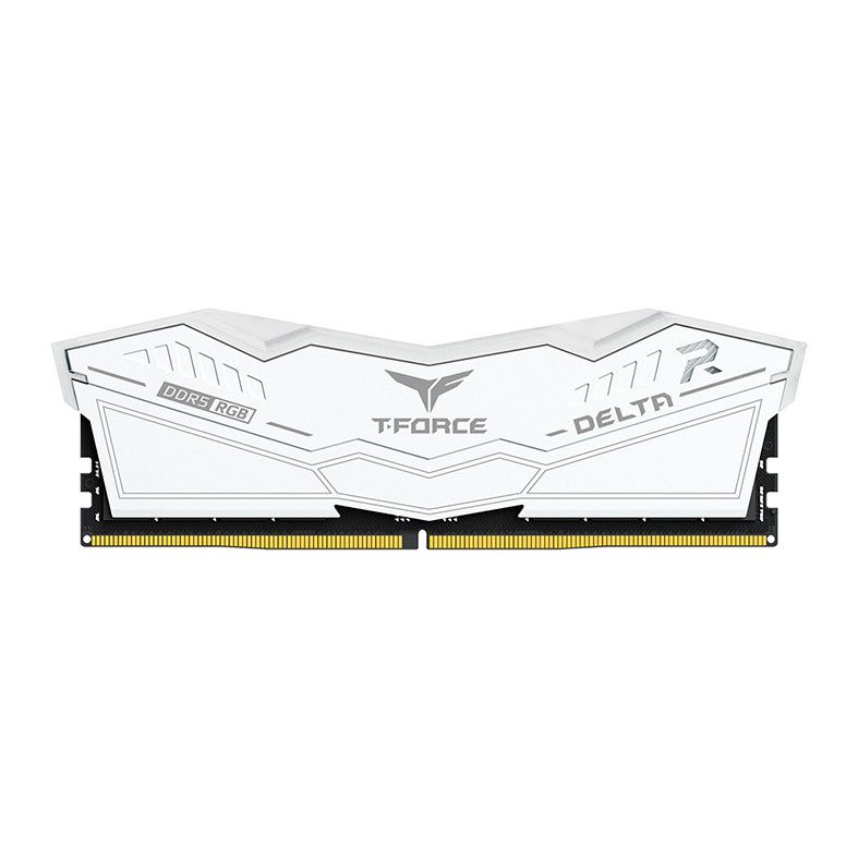 Memoria Team Group T-Force Delta, RGB, 16GB (1x16GB), DDR5, 6000MHz, C38, Branco, FF4D516G6000HC38A01