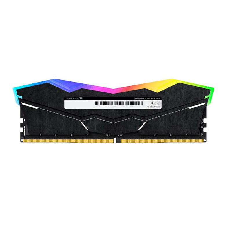 Memoria Team Group T-Force x Valkyrie Delta, RGB, 32GB (2x16GB), DDR5, 5600MHz, CL40, Preta, FF6D532G5600HC40BDC01