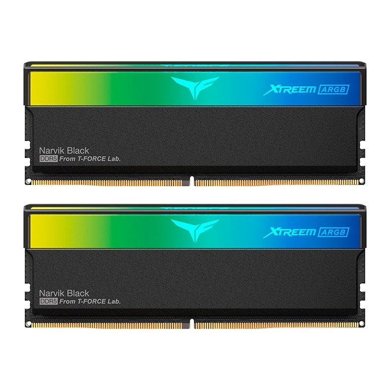 Memoria Team Group Xtreem ARGB, 48GB (2X24GB), DDR5, 7600MHz, C36, Preto, FF9D548G7600HC36EDC01