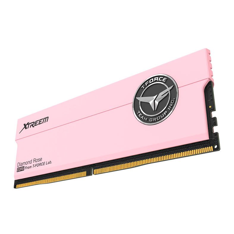 Memoria Team Group T-Force Xtreem, 48GB (2x24GB), DDR5, 7200MHz, C34, Rosa, FFPD548G7200HC34ADC01