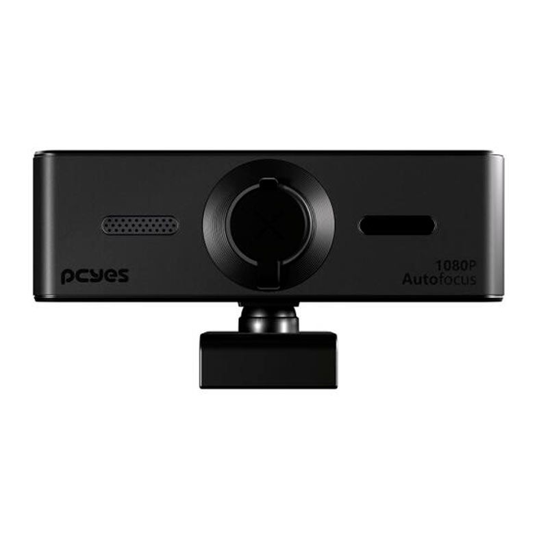 Webcam Pcyes Raza FHD-03, 1080p, Preto, FHD-03