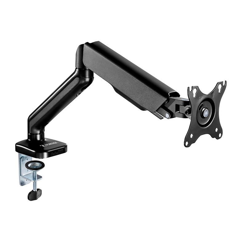 Suporte Articulado Com Pistão a Gas Para Monitor Fortrek FK 421S, 17 Pol. a 32 Pol., Preto, FK421S