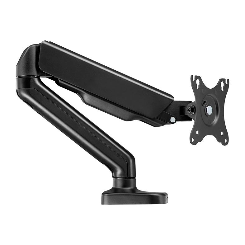 Suporte Articulado Com Pistão a Gas Para Monitor Fortrek FK 421S, 17 Pol. a 32 Pol., Preto, FK421S