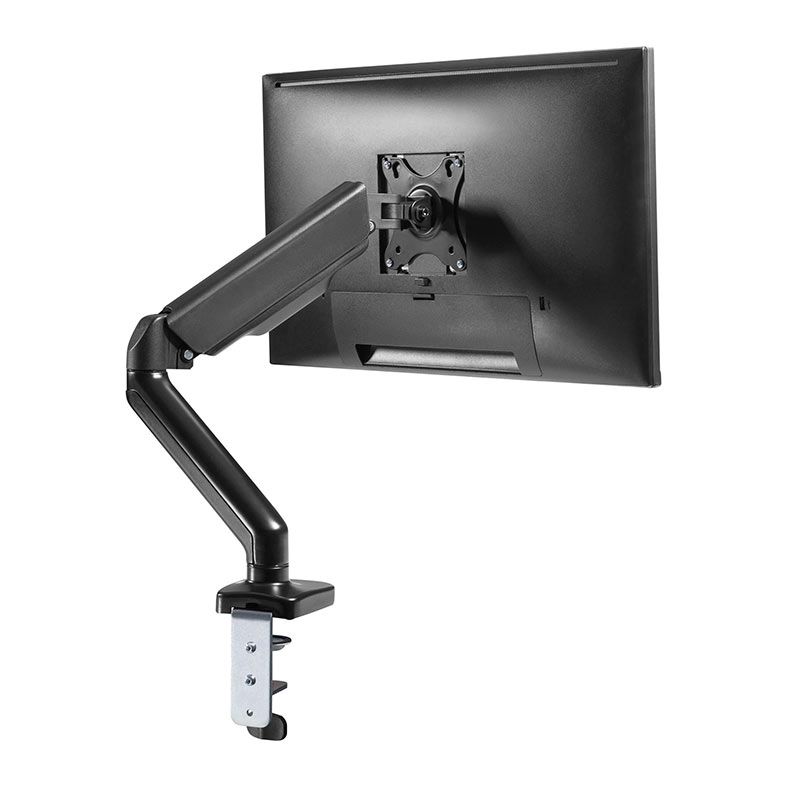 Suporte Articulado Com Pistão a Gas Para Monitor Fortrek FK 421S, 17 Pol. a 32 Pol., Preto, FK421S