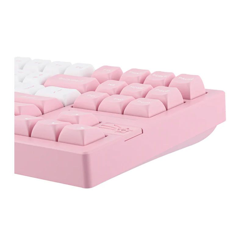Teclado Mecanico Epomaker Feker Galaxy80, ARGB, Switch Mable White, Pink, FK-GLX80-PK-MW