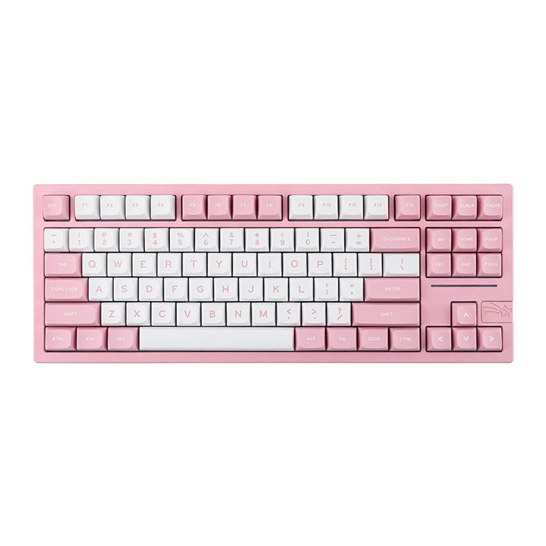 Teclado Mecanico Epomaker Feker Galaxy80, Switch Mable White, Pink, FK-GLX80-PK-MW