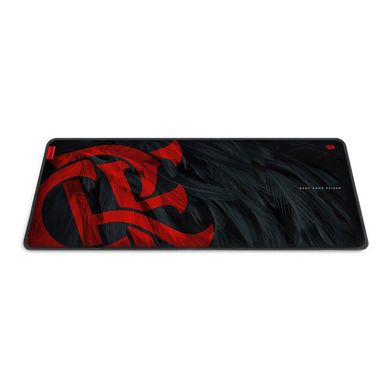 Mousepad Redragon Flamengo, 400x900x4mm, Preto e Vermelho, FL032