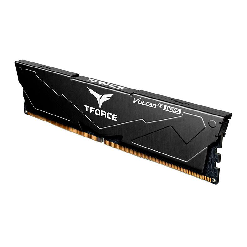 Memoria Team Group T-Force Vulcan A, 32GB (2x16GB), DDR5, 5600MHz, C40, Preto, FLABD532G5600HC40BDC01