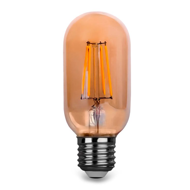 Lampada LED Filamento Vintage Flite T45, 4W, E27, 2200K, Bivolt, Luz Quente, FLT-T45-4W-V2