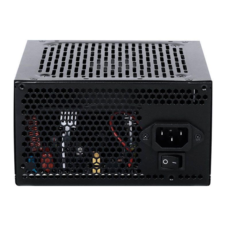 Fonte Pcyes Shocker Black Vulcan, 500W, Full-Modular, 80 Plus White, Preta, FM500WBV