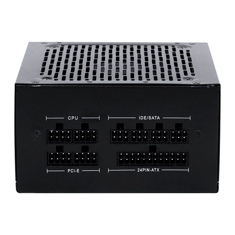 Fonte Pcyes Shocker Black Vulcan, 500W, Full-Modular, 80 Plus White, Preta, FM500WBV