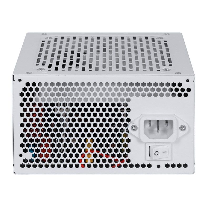 Fonte Pcyes Shocker White Ghost, 500W, Full-Modular, 80 Plus White, Branca, FM500WWG