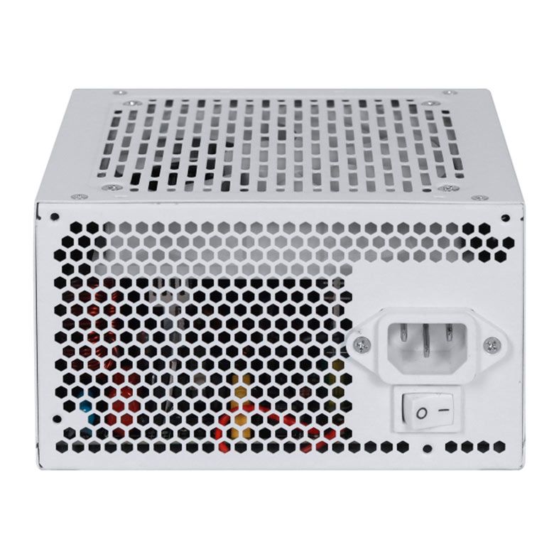 Fonte Pcyes Shocker White Ghost, 600W, Full-Modular, 80 Plus White, Branca, FM600WWG