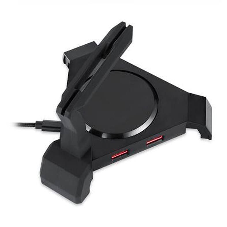 Mouse Bungee Motospeed Q20 RGB com HUB de 4 portas USB, FMSAC0087PTO