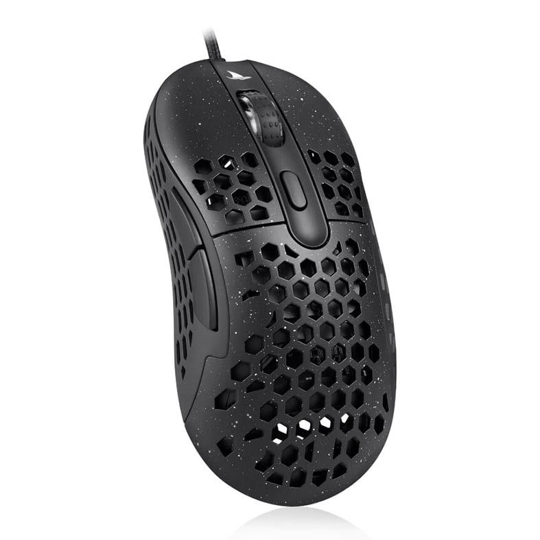 Mouse Gamer Motospeed Darmoshark N1 Essential Zeus 6400 Preto, FMSMS0086PTO