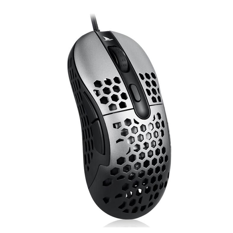 Mouse Gamer Motospeed Darmoshark N1 Essential Zeus 6400 Cinza, FMSMS0094CIZ