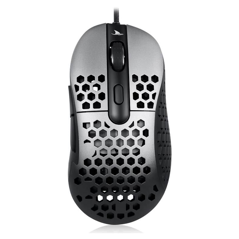 Mouse Gamer Motospeed Darmoshark N1 Essential Zeus 6400 Cinza, FMSMS0094CIZ