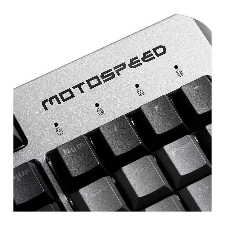 Teclado Mecanico Motospeed CK80 Pro RGB Switch Zeus Optical, FMSTC0076CIZ