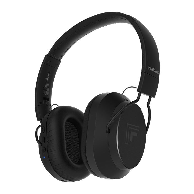 Headset Bluetooth Intelbras Focus One, Drivers 40mm, Preto, FOCUS ONE