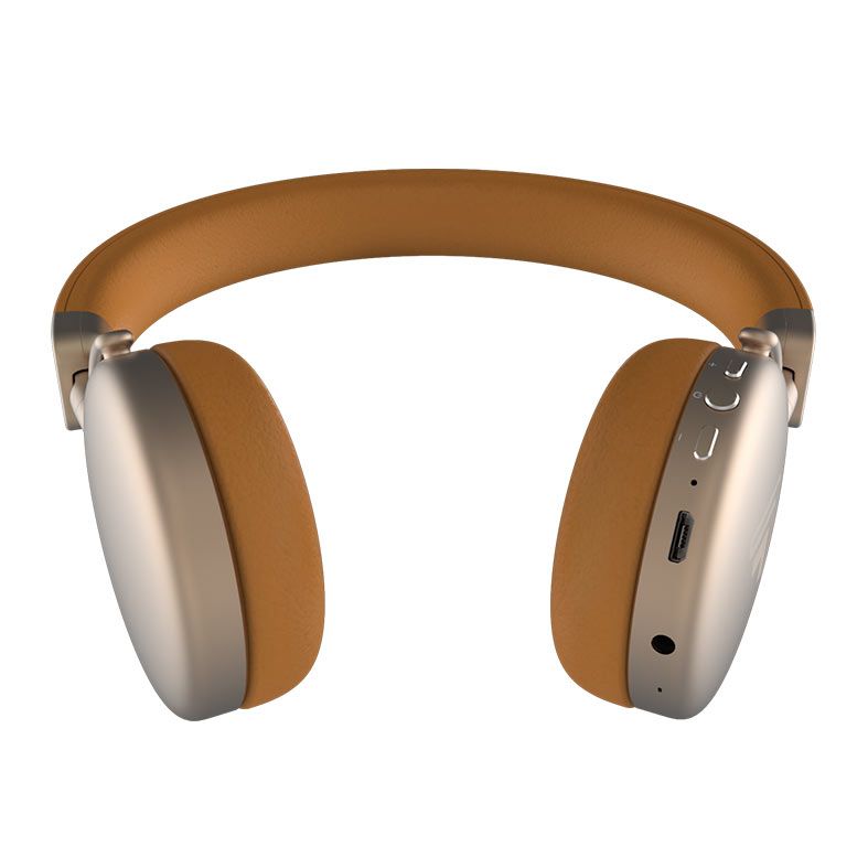 Headset Bluetooth Intelbras Focus Style, Drivers 40mm, Dourado, FOCUS STYLE GOLD