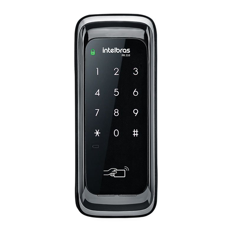 Fechadura Digital Intelbras FR210, Preto, FR210