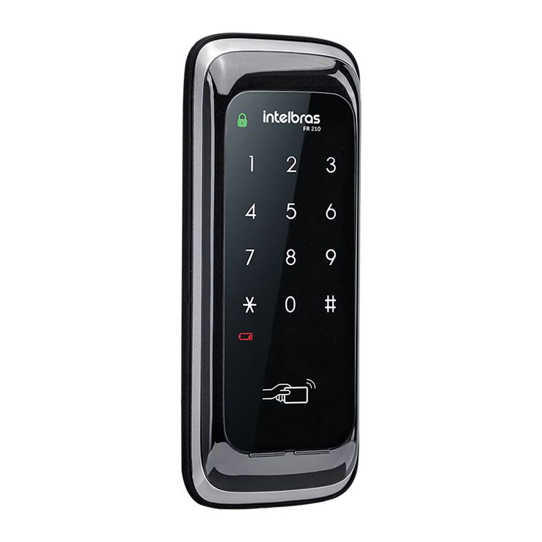 Fechadura Digital Intelbras FR210, Preto, FR210