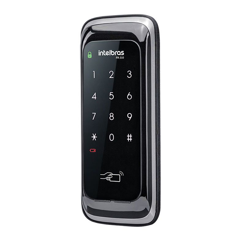 Fechadura Digital Intelbras FR210, Preto, FR210