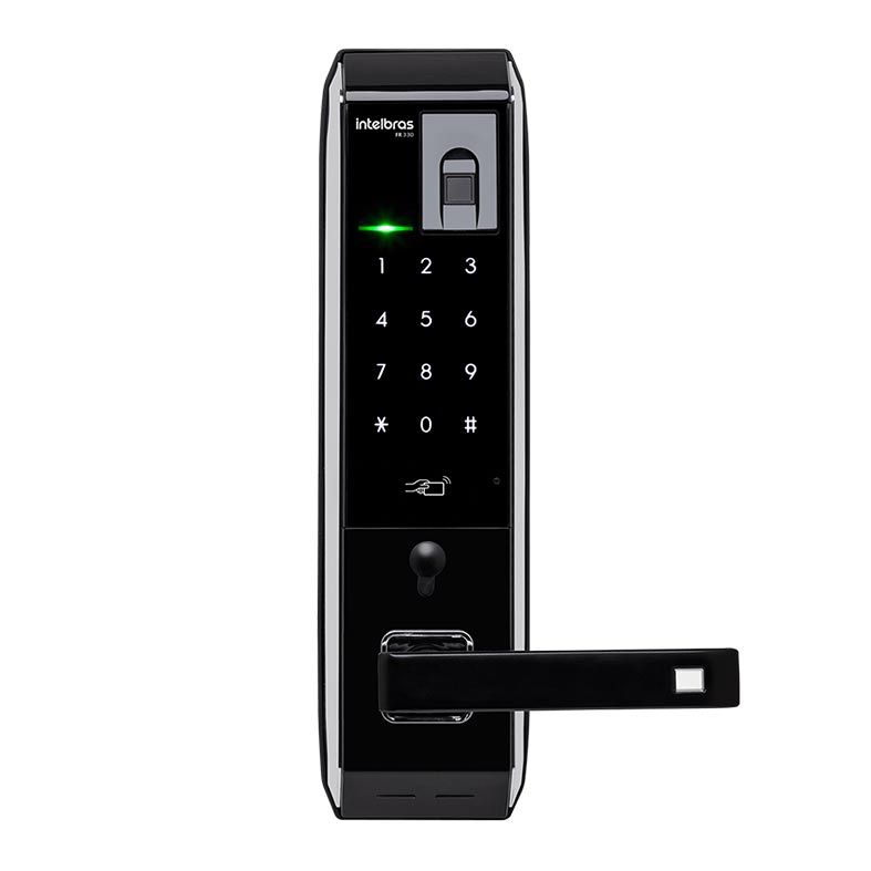 Fechadura Digital Intelbras Touch Screen FR330 Preto