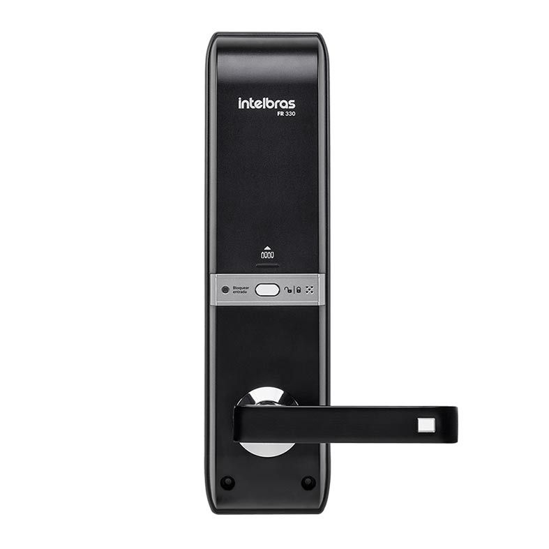 Fechadura Digital Intelbras Touch Screen FR330 Preto