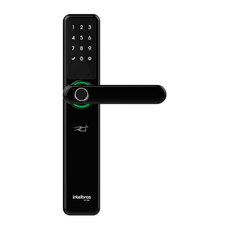 Fechadura Digital Intelbras de Embutir Com Maçaneta FR700