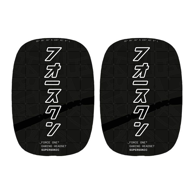 Kit Cover Para Headset Force One Katana Supersonic, FR.AC.PS.01