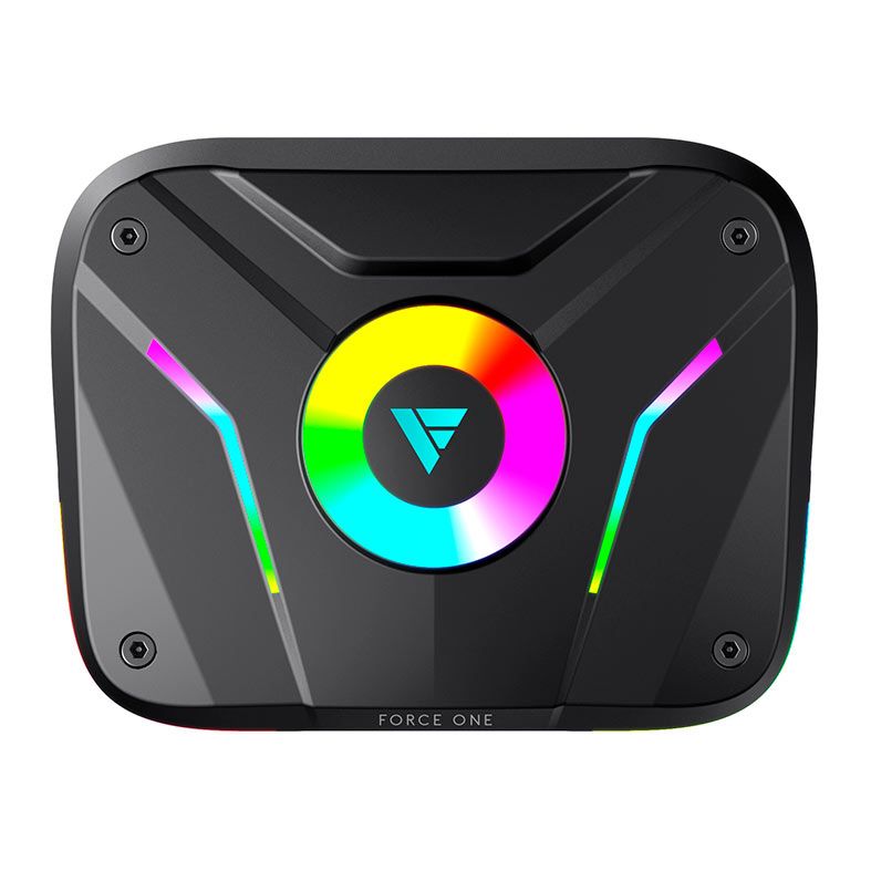Fone de Ouvido Gamer Force One Sonic Boom, TWS, RGB, Bluetooth, Preto, FR.AU.SB.01