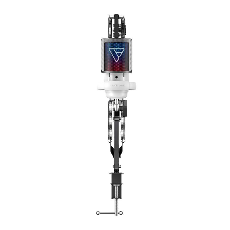 Microfone Force One Hero Arm, RGB, USB, Preto, FR.MC.HE.02