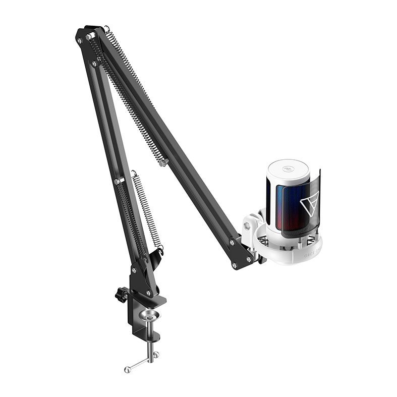 Microfone Force One Hero Arm, RGB, USB, Preto, FR.MC.HE.02