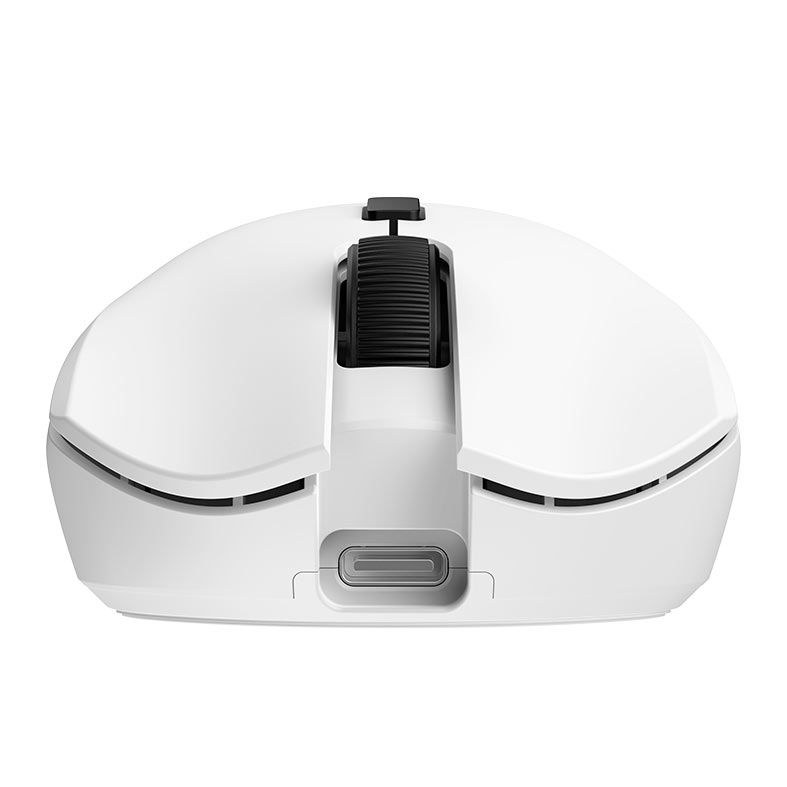 Mouse Gamer Pro Force One Hoku, 26000DPI, Wireless e USB-C, Branco e Preto, FR.MO.HK.02