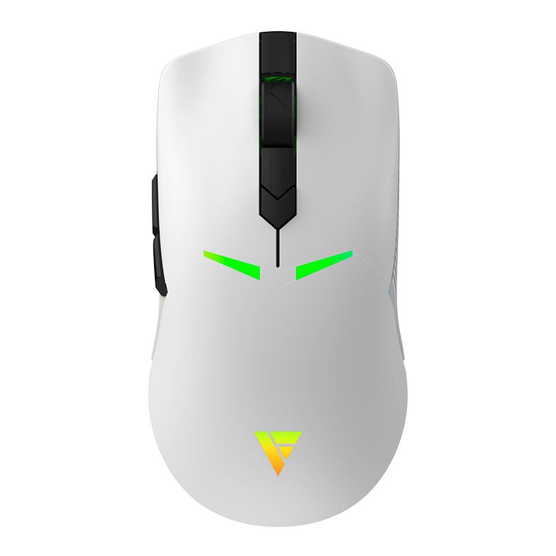 Mouse Gamer Force One Sirius, 10000DPI, RGB, Wireless e USB-C, Branco, FR.MO.SR.01