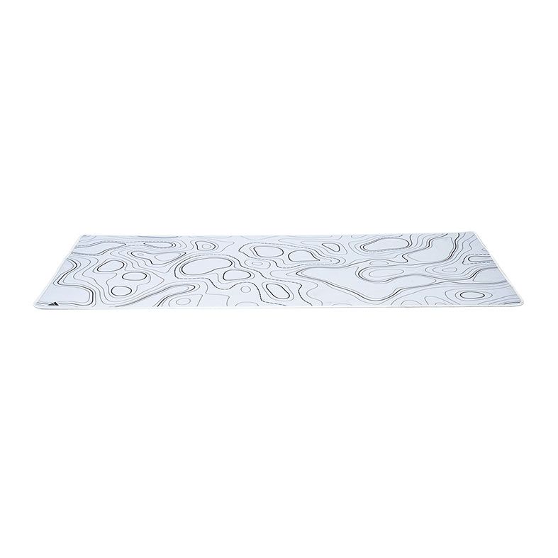 Mousepad Gamer Force One Skyhawk XXL Snow Edition, Extra Grande, 900x400x3mm, Branco e Preto, FR.MP.SH.07
