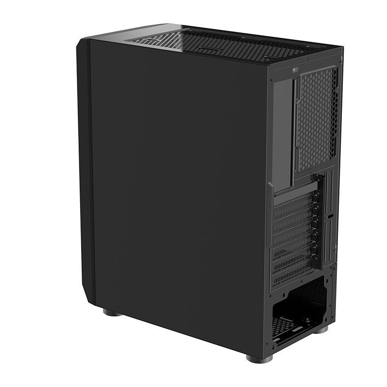 Gabinete Gamer Alseye Frost, Mid-Tower, Lateral de Vidro, Preto, FROST-BK