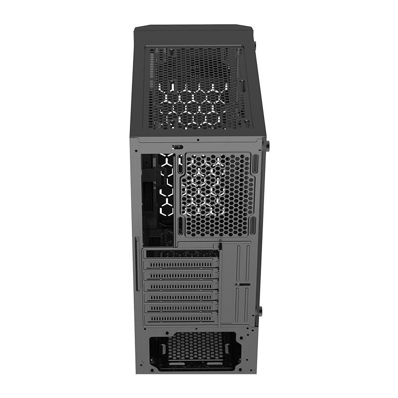 Gabinete Gamer Alseye Frost, Mid-Tower, Lateral de Vidro, Preto, FROST-BK