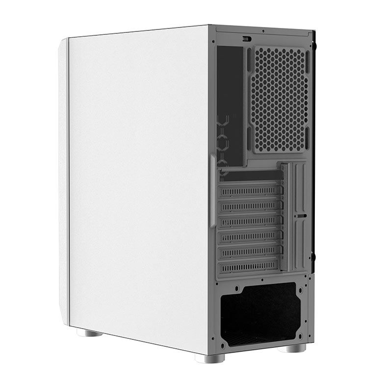 Gabinete Gamer Alseye Frost, Mid-Tower, Lateral de Vidro, Branco, FROST-WH