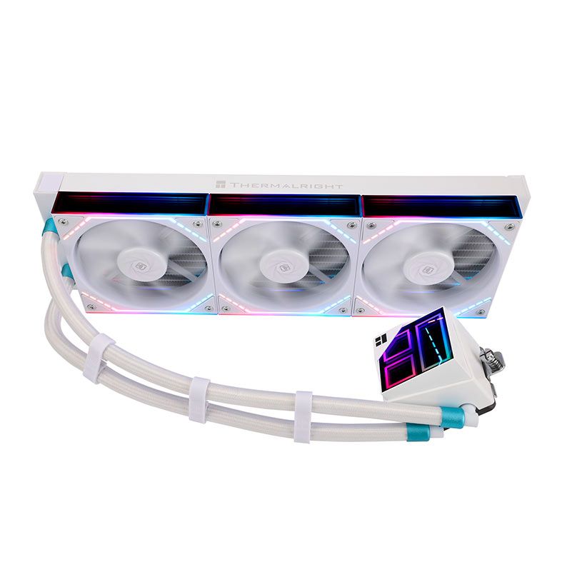 Water Cooler Thermalright Frozen Infinity 360, ARGB, 360mm, Branco, TR-FI-360-WH-ARGB