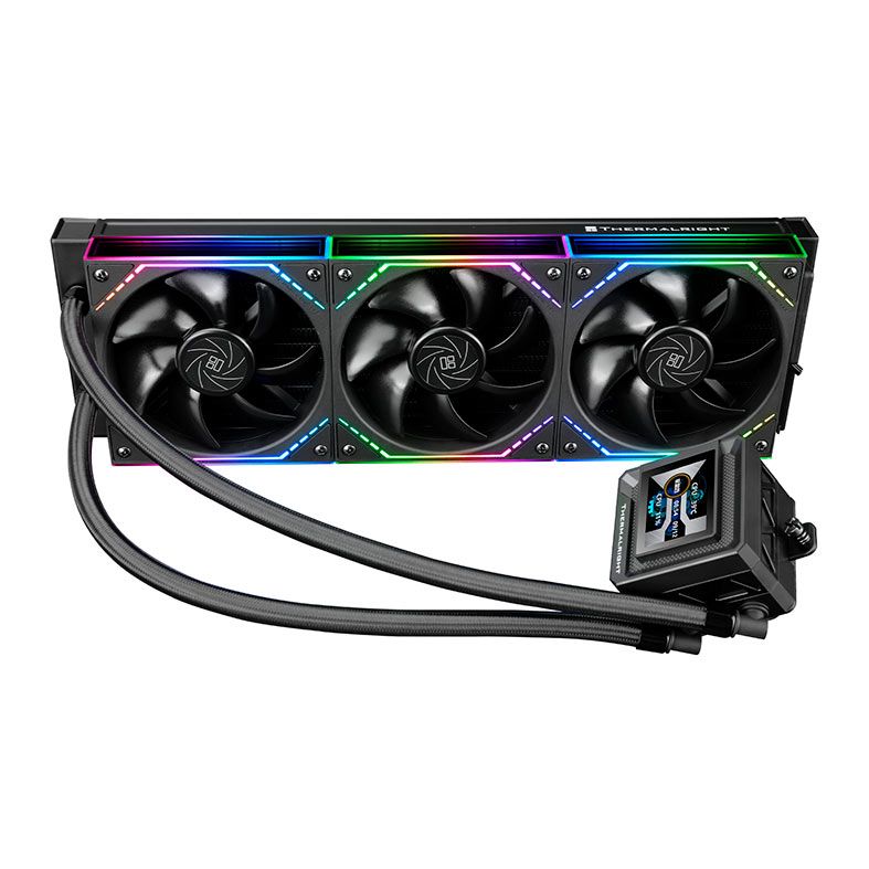Water Cooler Thermalright Frozen Warframe 360 SE V2, ARGB, 360mm, Preto, TR-FW-360-SEV2-BK-ARGB