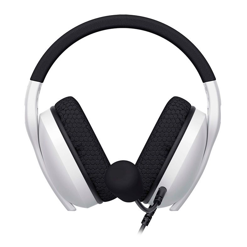Headset Gamer Havit Fuxi- H5D, Drivers 50mm, Branco e Preto, HVGMH-FUXI-H5D-WB