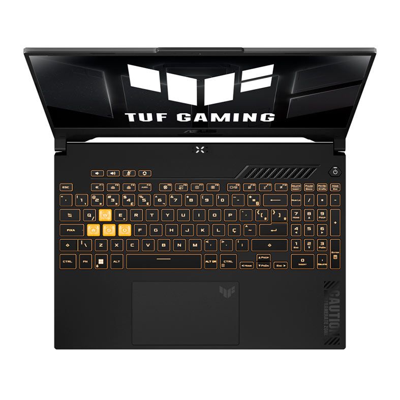Notebook Gamer Asus TUF Gaming F15 FX507VU, Intel i7-13620H, 15.6 Pol, FHD, 16GB DDR5, SSD 512GB M.2, RTX 4050 6GB, FX507VU-LP177W