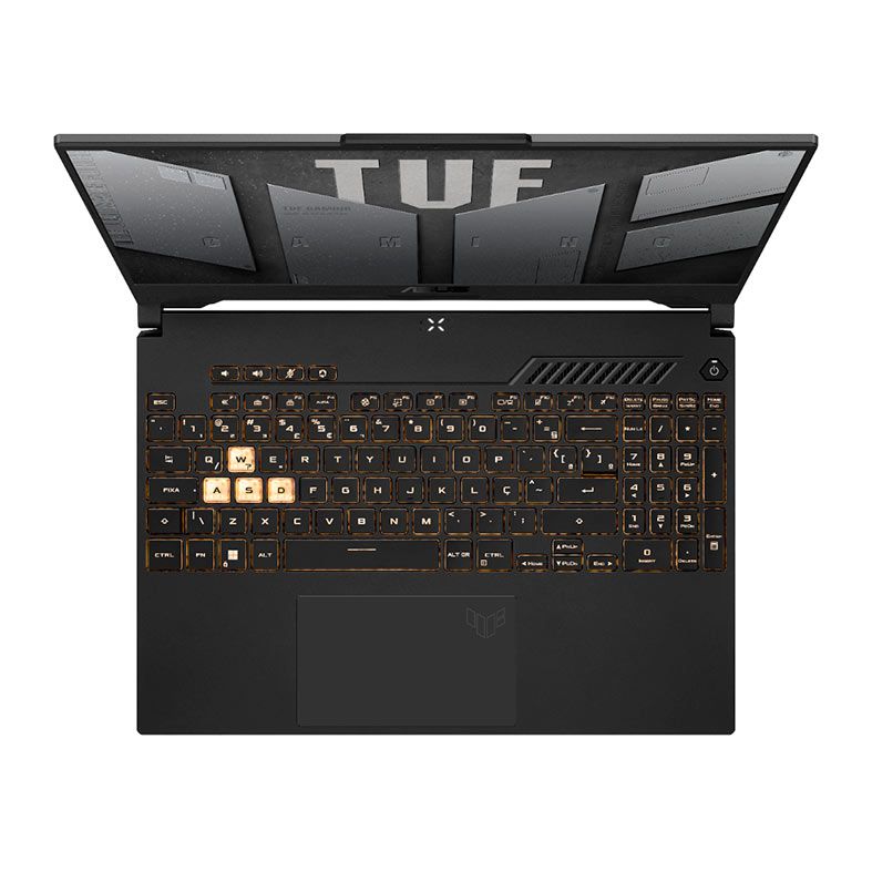 Notebook Gamer Asus TUF Gaming F15, 15.6 Pol, Intel Core i7-12700H, 16GB DDR4, SSD 512GB, Cinza, FX507ZC4-HN113W