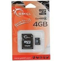 Cartão de memoria G.Skill 4GB Micro C/Adaptador, FF-TSDG4GA-C4 - BOX