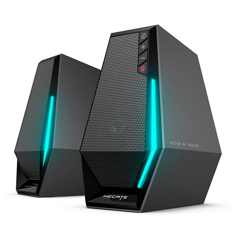 Caixa de Som Edifier Hecate G1500, RGB, 2x2.5W RMS, Bluetooth, AUX, Preto, G1500-BK
