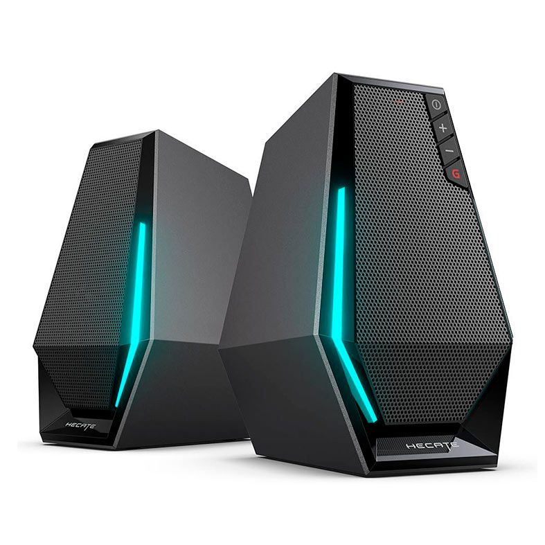 Caixa de Som Edifier Hecate G1500, RGB, 2x2.5W RMS, Bluetooth, AUX, Preto, G1500-BK