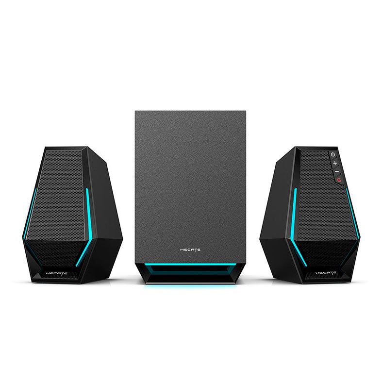 Caixa de Som Edifier Hecate G1500 MAX, RGB, 2x7.5W + 1x15W RMS, Bluetooth e USB-TypeC , Preto, G1500-MAX-BK