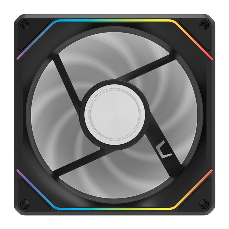 Kit Ventoinhas Magnéticas DarkFlash Gauss G16, ARGB, 6X120mm, Preto, G16-BLACK-6IN1